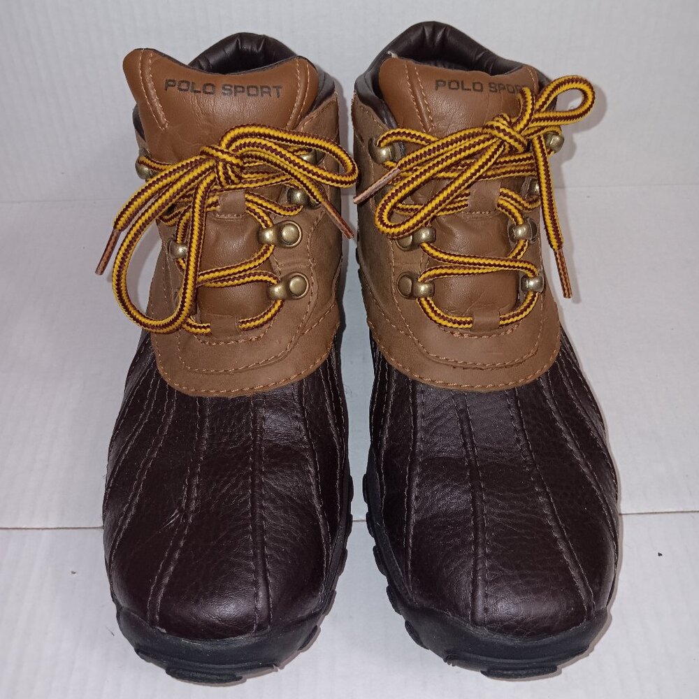 VINTAGE POLO SPORT RALPH LAUREN WINTER DUCK BOOTS